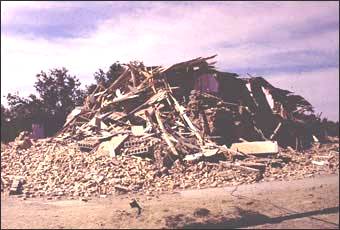 Газлийское землетрясение.Жилой дом, 1976 г.