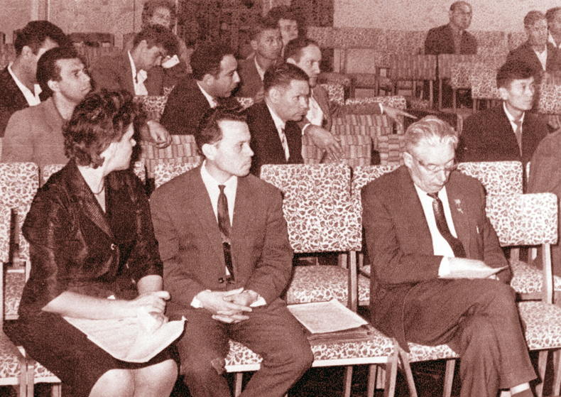 М.А.Садовский, Н.В.Кондорская, В.И.Уломов. Ташкент, 1964 г.