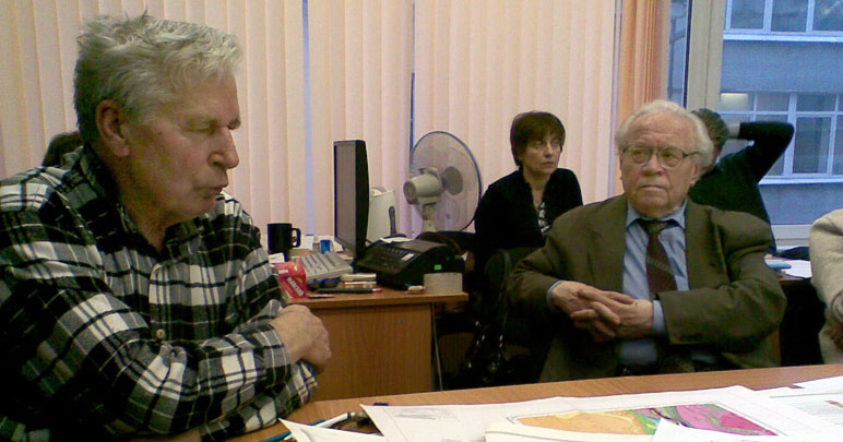 Г.С. Гусев и В.И. Уломов, 25 ноября 2010 г.