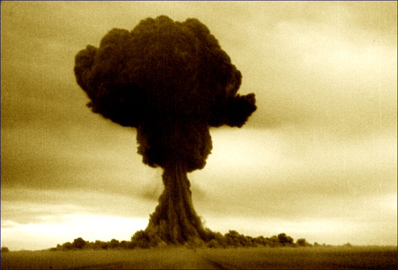 Первый советский ядерный взрыв. 1949 г. 45 Кбайт