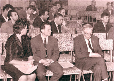 Академик М.А.Садовский в Ташкенте. 1964 г. 65 Кбайт