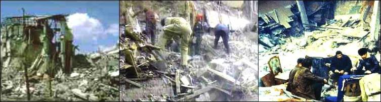 Разрушения в Спитаке и Ленинакане. 7 декабря 1988 г. 38 Кбайт.