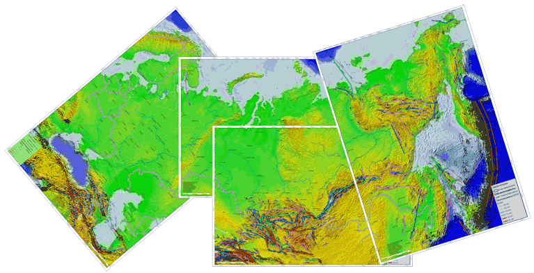 Региональные листы карты ОСР-2012.