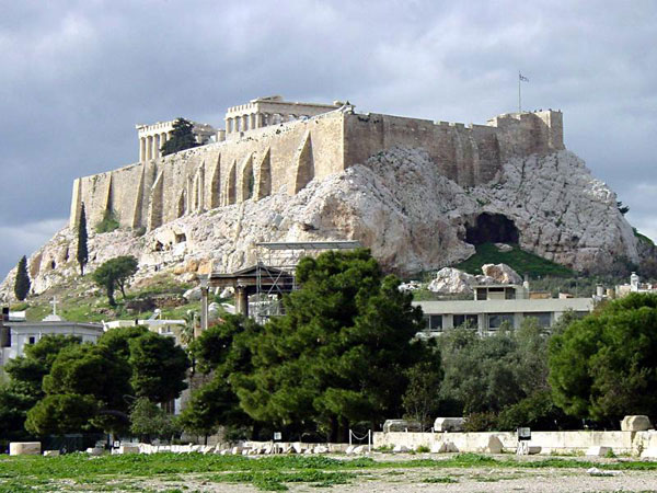 Акрополь. Афины. 1994 г.