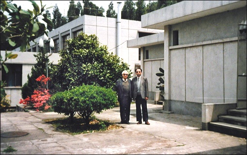 Валентин Уломов и Чжан-Чжао-чен.  Китай,1993 г.