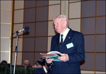 Академик Д.В.Рундквист, Конференция "История наук о Земле", 2008, Москва