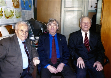 В.И.Уломов, В.А.Коновалов, А.Б,Пешков. 2008 г. Москва