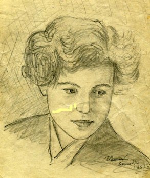 Нина Береснева. Ташкент. 1955 г.